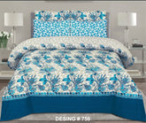 3 Pcs Bedsheet - Feuills